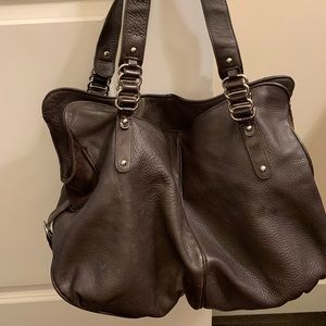MADE IN ITALY Brown 100% leather Handbag